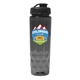 aerial view a group of 24 oz poly - saver pet bottle with flip top cap, full color digital, image 5 of 13