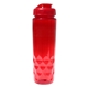 aerial view a group of 24 oz poly - saver pet bottle with flip top cap, full color digital, image 9 of 13