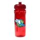 aerial view a group of 18 oz poly - saver pet bottle with push n pull cap, full color digital, image 6 of 14