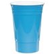 aerial view a light blue 306 bold - 16 oz double wall cup - colorjet, image 1 of 2