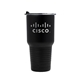 aerial view a black patriot 30oz tumbler, image 1 of 5