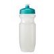 aerial view a frost bottle & translucent aqua lid 20 oz bike water bottle, image 2 of 2