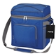 aerial view a royal blue aws tall boy cooler bag, image 1 of 2