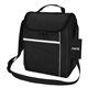 aerial view a black aws conrad cooler bag, image 1 of 2
