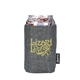 aerial view a black koozie(r) two - tone collapsible can cooler, image 1 of 4