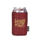 aerial view a red koozie(r) two - tone collapsible can cooler, image 1 of 4