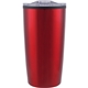 aerial view a red odin light 16 oz tumbler stainless outer / p.p. inner, image 1 of 3
