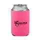 a pink colorful collapsible can cooler
