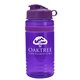 aerial view a group of groove stripe 20 oz tritan(tm) sports bottle with flip lid and digital imprint, image 5 of 9