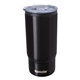 aerial view a black koozie(r) slim triple vacuum tumbler - 15 oz, image 1 of 6