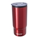 aerial view a red koozie(r) slim triple vacuum tumbler - 15 oz, image 1 of 6