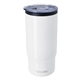 aerial view a white koozie(r) slim triple vacuum tumbler - 15 oz, image 1 of 9