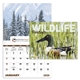 aerial view a group of wildlife portraits - window calendar, image 1 of 6