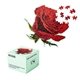 a green rose red miniature jigsaw puzzle relieves stress for 20 minutes of calming effects