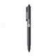 a black lamy swift push - button rollerball pen retractable clip black