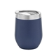 aerial view a navy blue 12 oz napa stemless wine tumbler, image 1 of 6