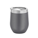 aerial view a graphite 12 oz napa stemless wine tumbler, image 1 of 6