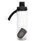 aerial view a smoke locking lid 24 oz bottle with floating infuser, image 1 of 2