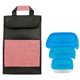 a blue container & red bag ridge portion control tote set