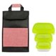 a green container & red bag ridge portion control tote set