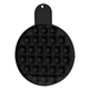 aerial view a black promotional custom push pop it circle stress reliever game, image 1 of 2