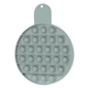 aerial view a gray promotional custom push pop it circle stress reliever game, image 1 of 2