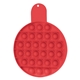 aerial view a red promotional custom push pop it circle stress reliever game, image 1 of 2