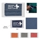 a group of heathered cleaning cloth in case