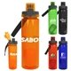 a group of locking lid 24 oz colorful bottle with floating infuser