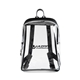 aerial view a clear sigma clear mini backpack, image 1 of 12