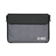 aerial view a granite heather grey mobile office commuter sleeve, image 1 of 2
