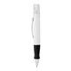 aerial view a black spritzer refillable sanitizer ballpoint pen - sanitizer not included, image 1 of 3