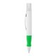 aerial view a lime spritzer refillable sanitizer ballpoint pen - sanitizer not included, image 1 of 3
