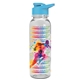 a cyan lid & clear bottle the outdoorsman - 24 oz tritan(tm) bottle with drink thru lid and digital imprint