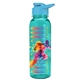 a cyan lid & transparent-teal bottle the outdoorsman - 24 oz tritan(tm) bottle with drink thru lid and digital imprint