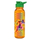 a green lid & transparent-orange bottle the outdoorsman - 24 oz tritan(tm) bottle with drink thru lid and digital imprint