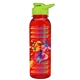 a lime-green lid & transparent-red bottle the outdoorsman - 24 oz tritan(tm) bottle with drink thru lid and digital imprint