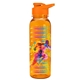 a orange lid & transparent-orange bottle the outdoorsman - 24 oz tritan(tm) bottle with drink thru lid and digital imprint