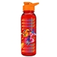 a orange lid & transparent-red bottle the outdoorsman - 24 oz tritan(tm) bottle with drink thru lid and digital imprint