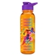 a violet lid & transparent-orange bottle the outdoorsman - 24 oz tritan(tm) bottle with drink thru lid and digital imprint