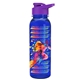 a violet lid & transparent-blue bottle the outdoorsman - 24 oz tritan(tm) bottle with drink thru lid and digital imprint