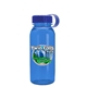 a royal blue lid & transparent blue bottle cadet - 18 oz tritan(tm) bottle with tethered lid and digital imprint