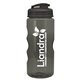 a translucent smoke lid & transparent-smoke bottle mini mountain 22 oz tritan(tm) sports bottle with usa flip lid