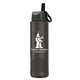 aerial view a smoke wave tritan(r) bottle with ring - straw lid - 24 oz, image 1 of 2