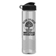 a black lid & clear bottle garyline(r) wave tritan(r) bottle with flip lid - 24 oz
