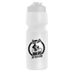 a white lid & white bottle the venture bike bottles - 24 oz sport bottles with usa flip lid