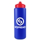 a red lid & royal blue bottle the sports quart - 32 oz sports bottle