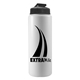 aerial view a black lid & white bottle the sports quart usa flip lid - 32 oz sports bottle, image 1 of 2