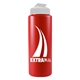 a white lid & red bottle the sports quart usa flip lid - 32 oz sports bottle