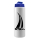 aerial view a royal blue lid & white bottle the sports quart usa flip lid - 32 oz sports bottle, image 1 of 2